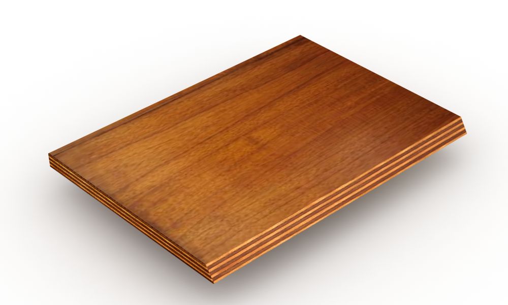 Scanalato Iroko Gommato Bianco
